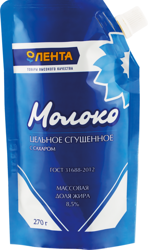 Молоко сгущенное ЛЕНТА